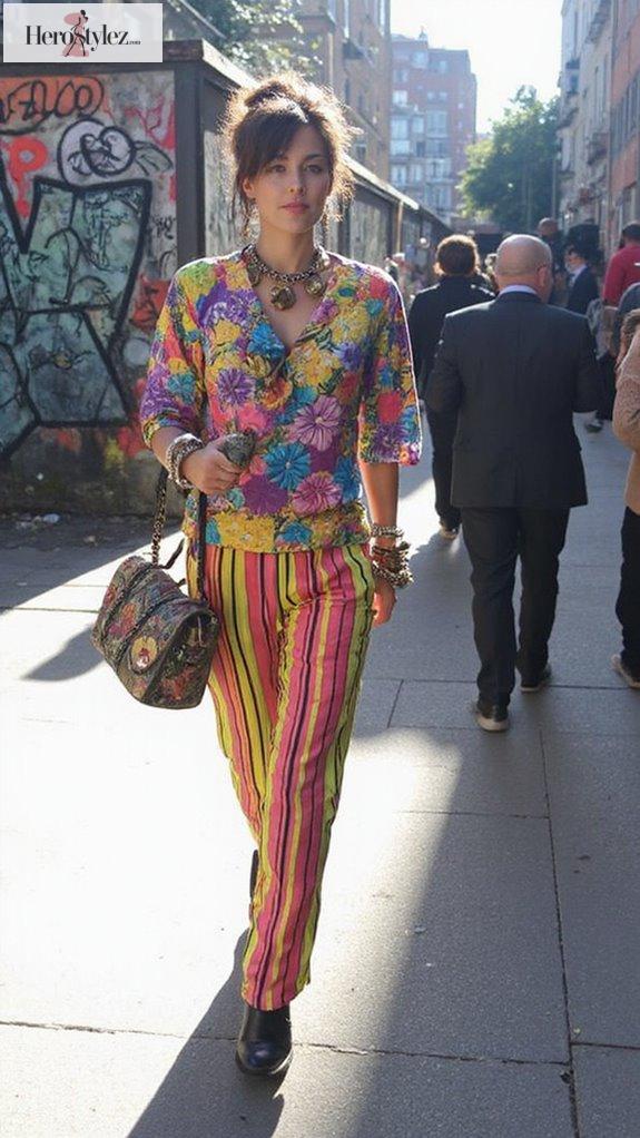 vibrant prints bold expression