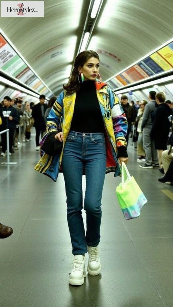 vibrant subway fashion revolution