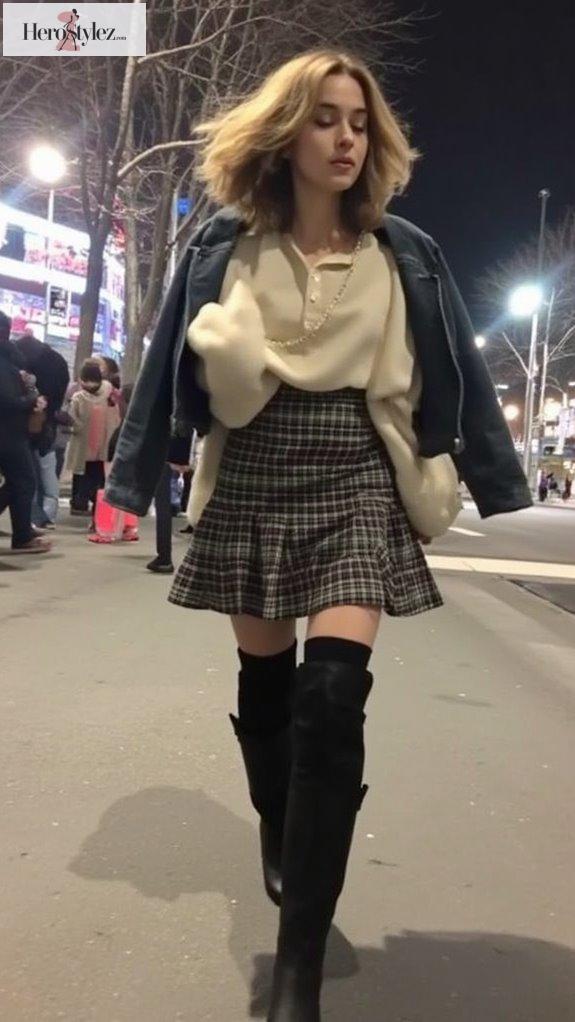 a line skirt style transformation