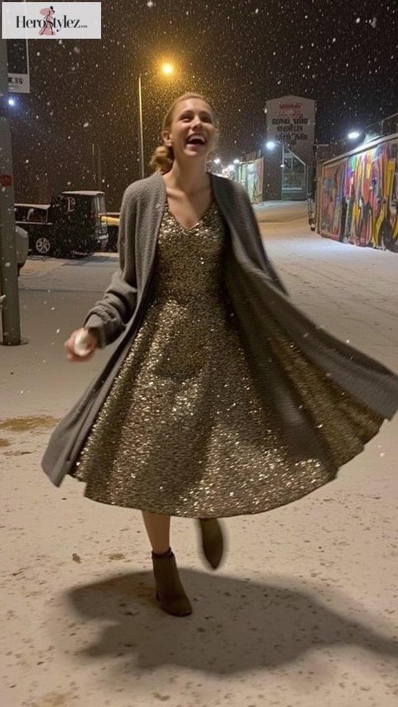 affordable sparkly dress options