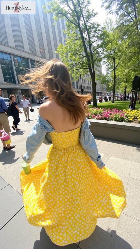 birthday floral maxi dressing