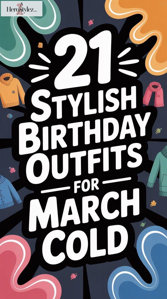 21 Stunning Birthday Outfit Ideas in March Cold