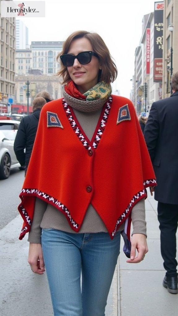 bold cozy winter fashion