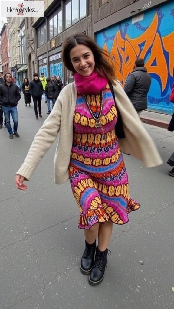 bold statement knit dresses