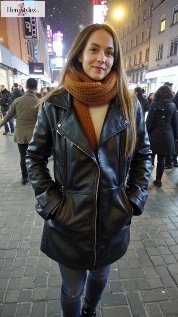 cargo coat winter layering