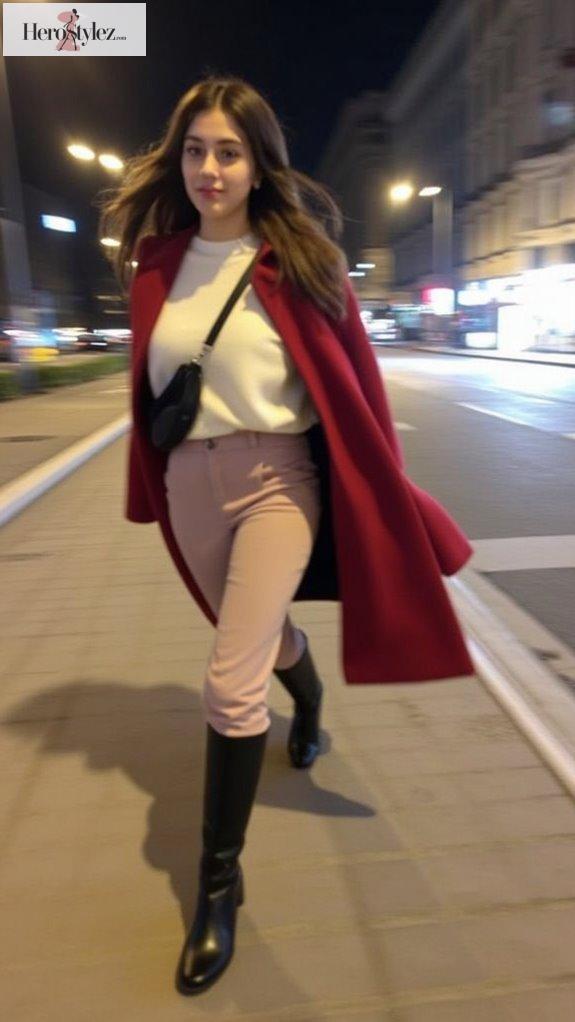 chic knee high urban fashion