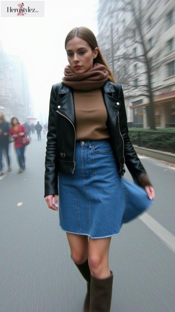 chic structured winter fabrics