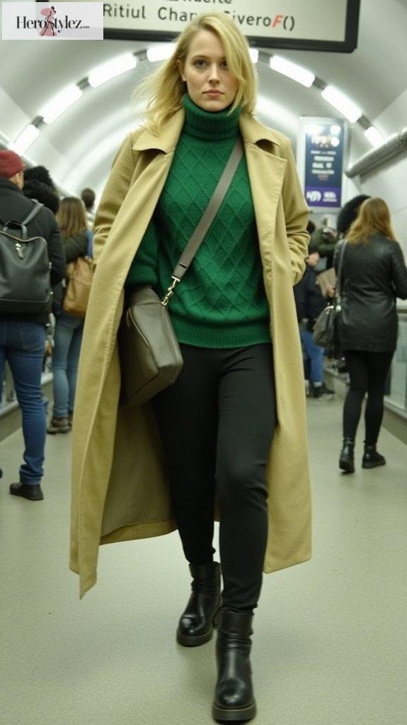 chic subway layering essentials