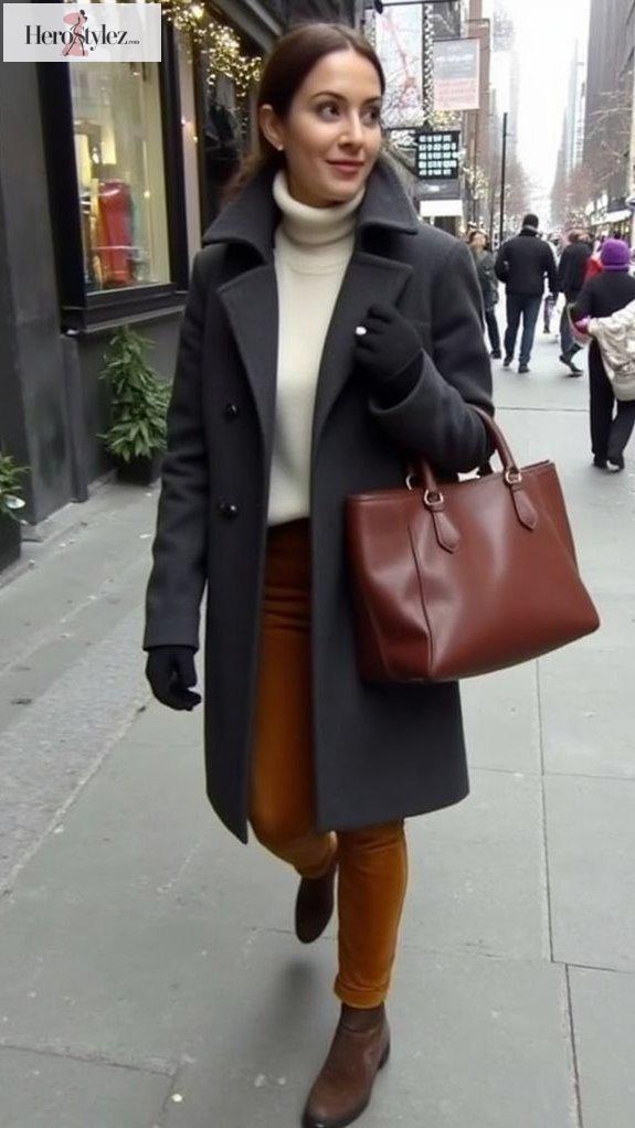 chic versatile east west tote