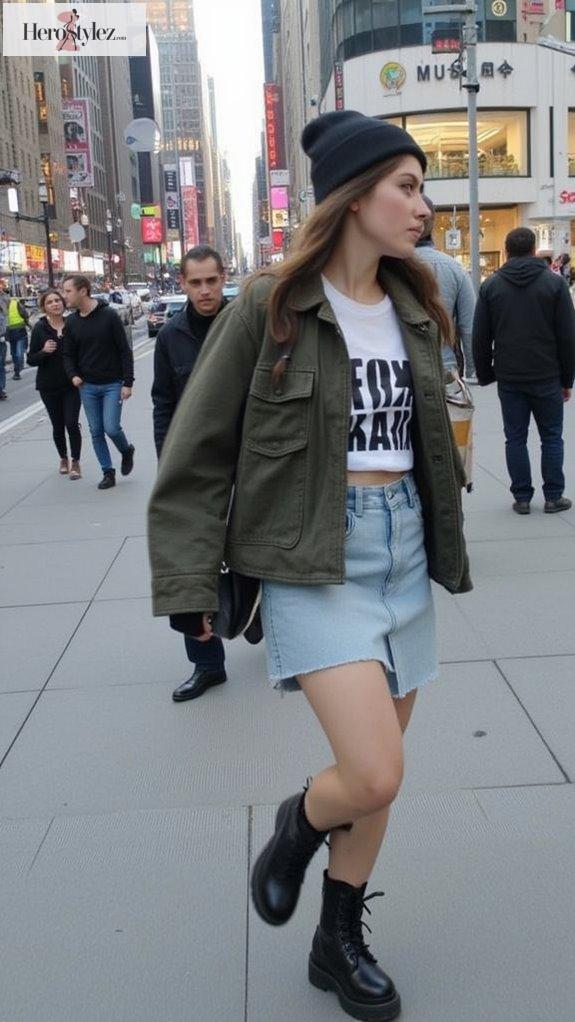 chic winter street style