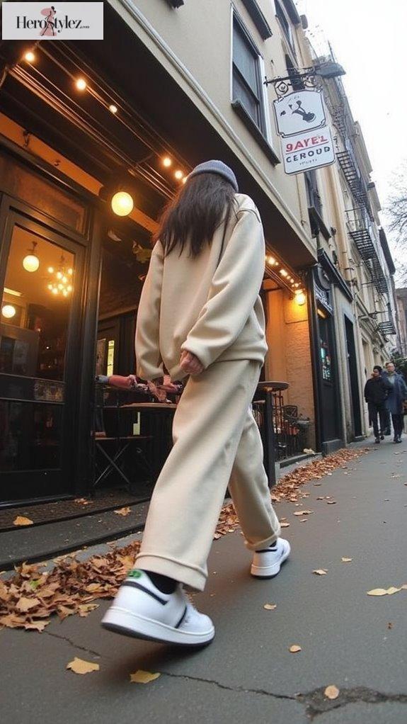 comfortable chic winter style