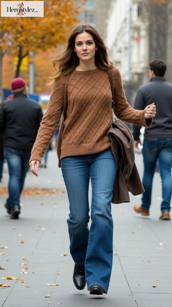 cozy chic winter outfit