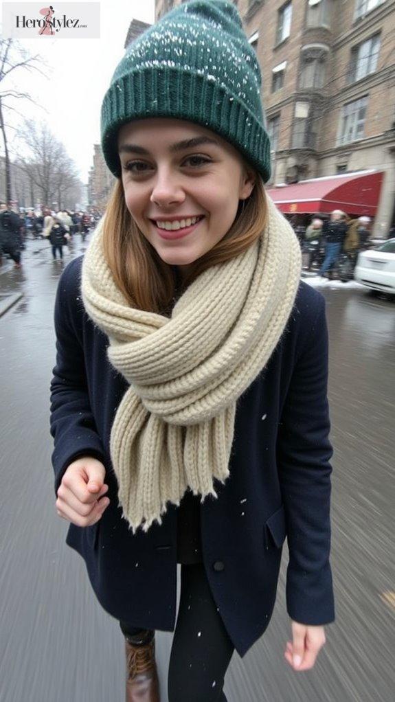 cozy stylish winter headwear