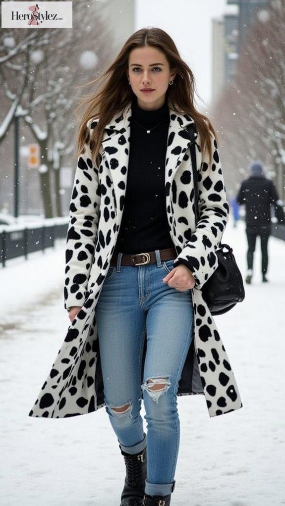 dalmatian print everyday wear