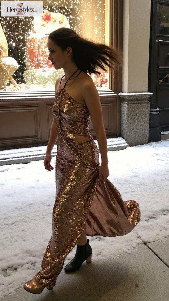 dazzling rose gold elegance