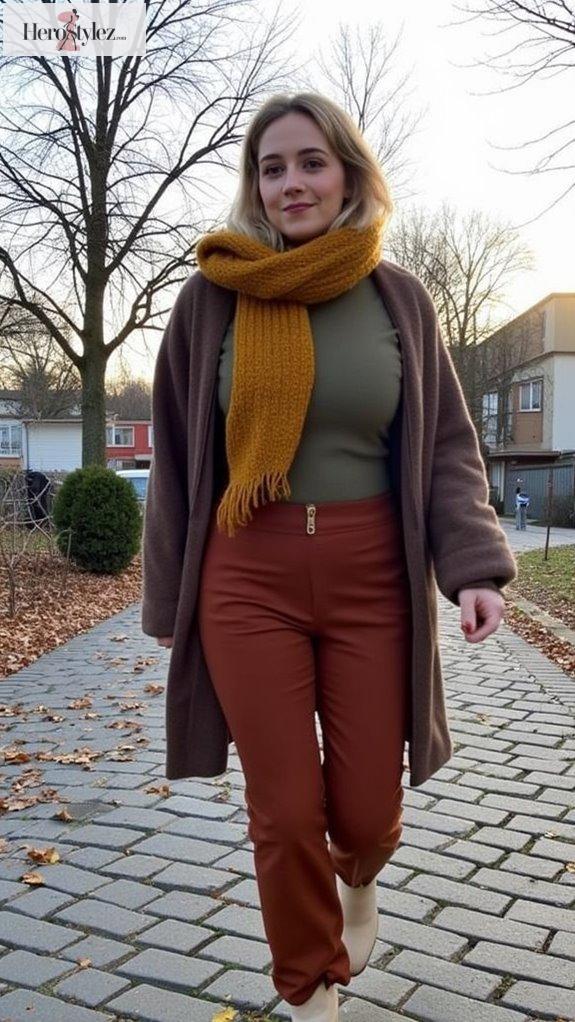earthy tones for winter