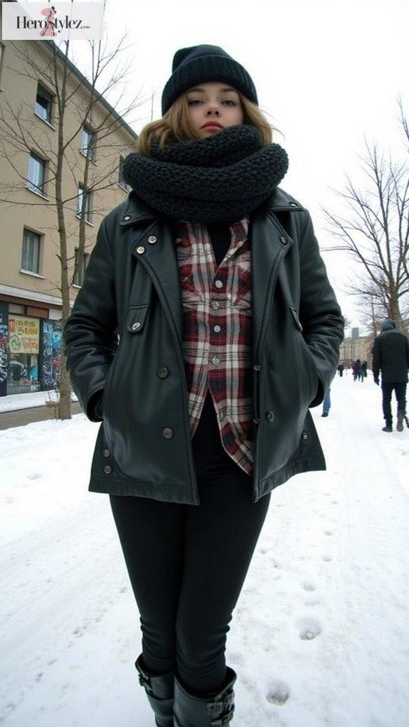 edgy layers for winter