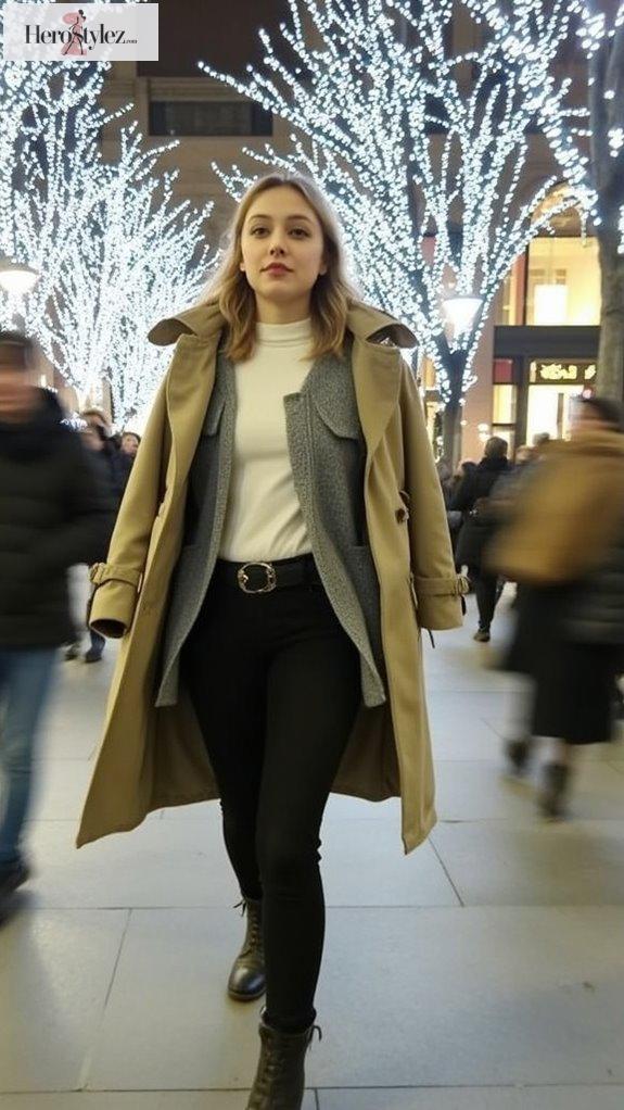 effortless birthday outfit layering