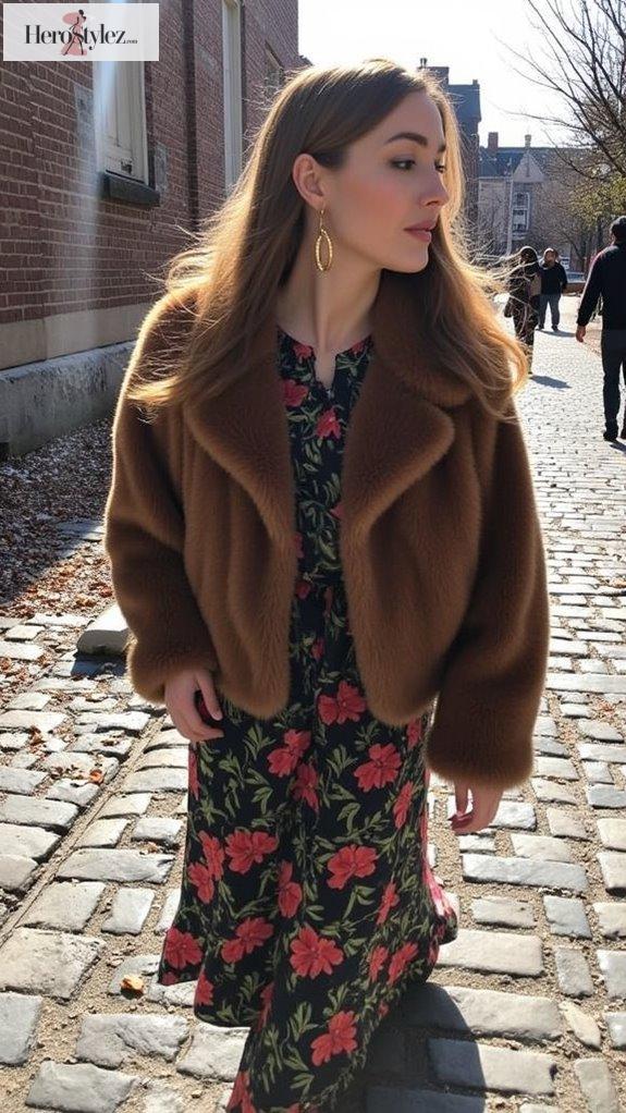 effortless boho winter style