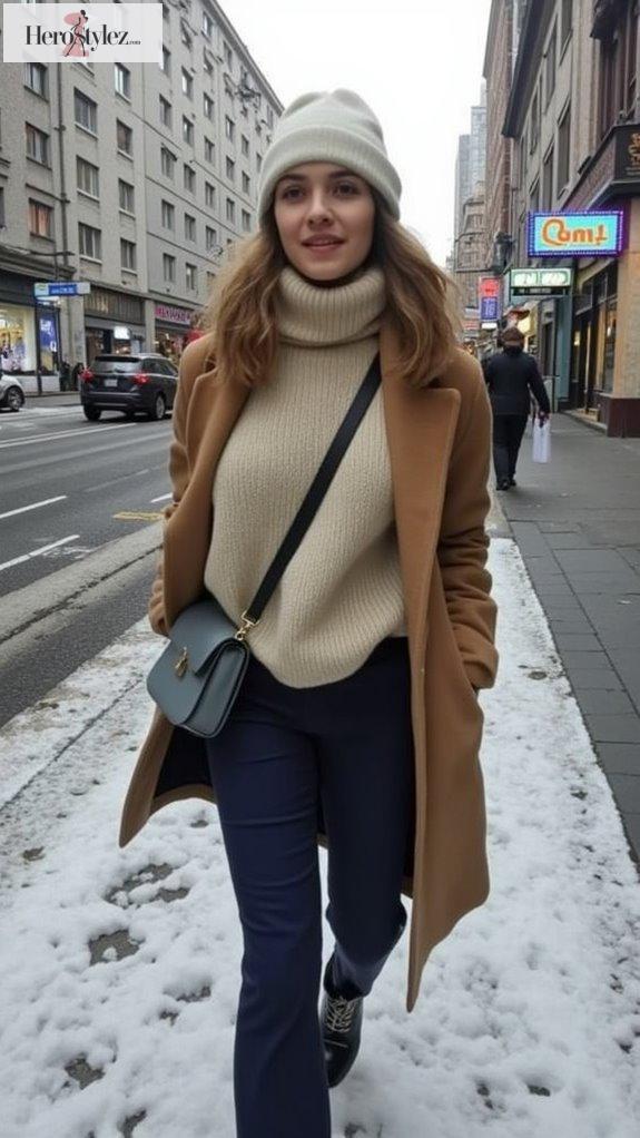 effortless urban winter style