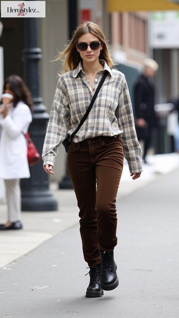 effortless winter chic style