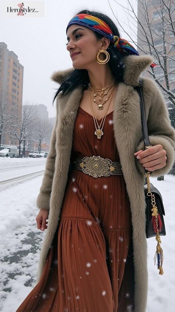 elevate faux fur style