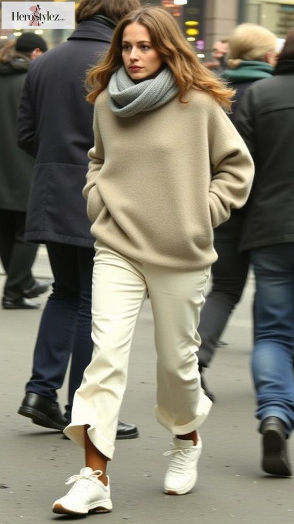 elevate neutrals with footwear