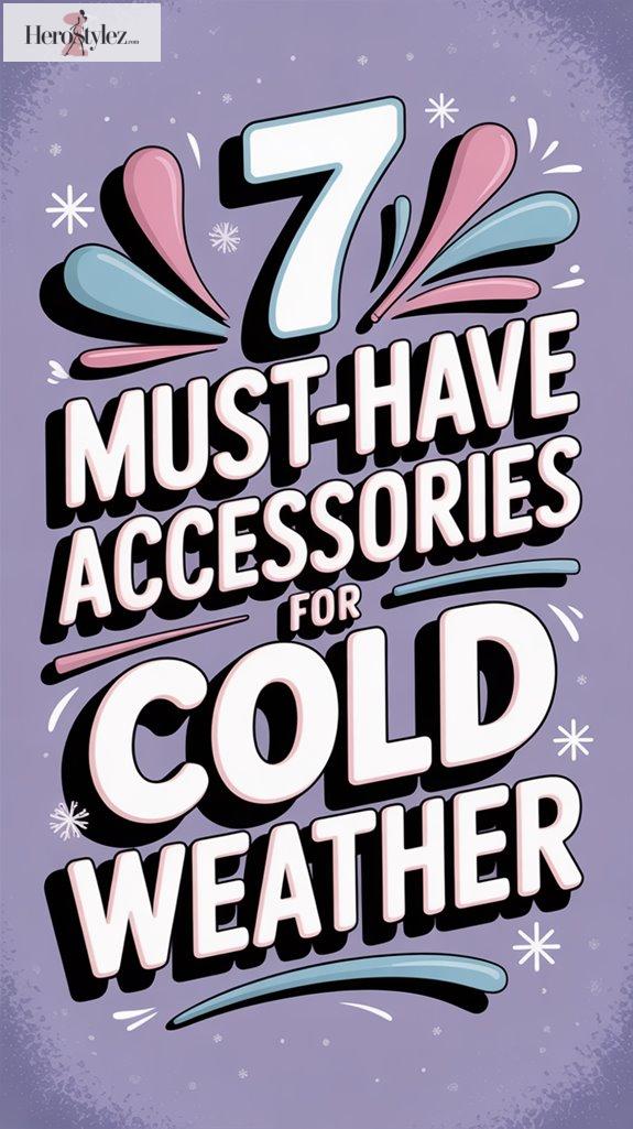 essential cold weather accessories