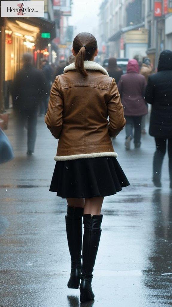 feminine winter outfit inspiration