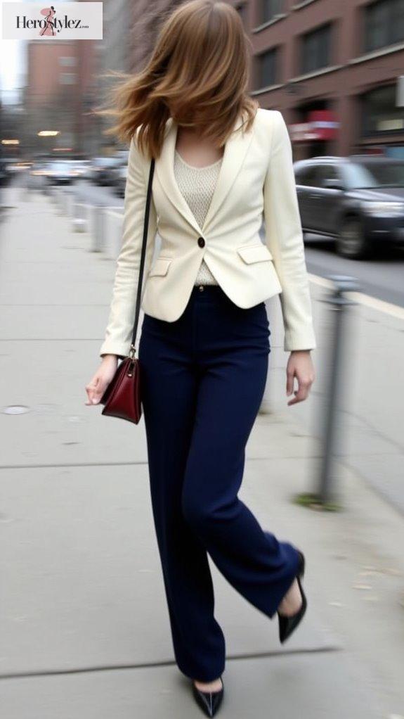 flared pants chic combinations