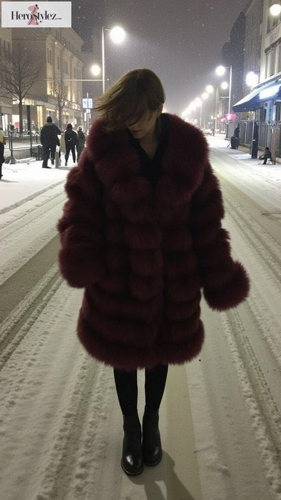 fluffy chic birthday statement