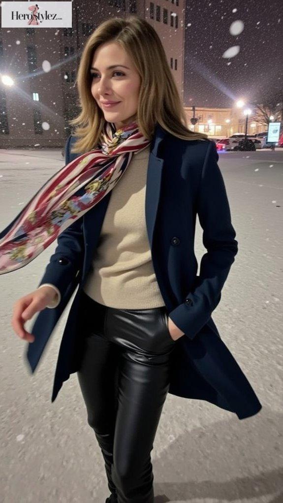 layering cashmere for winter