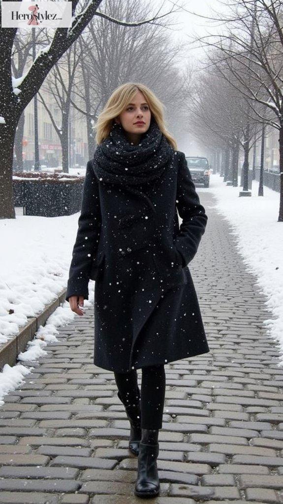 luxury cozy tailored warmth