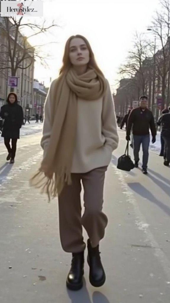 luxury oversized cashmere sets