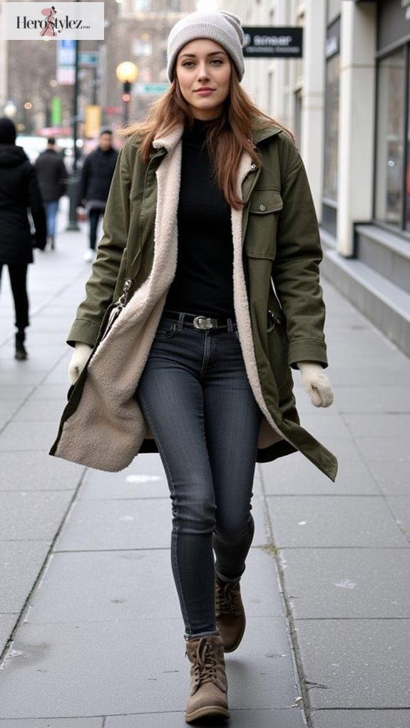 merino wool and fleece combo