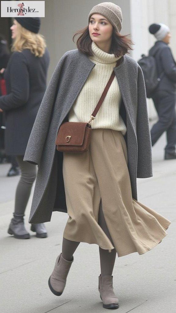 mix textures for chicness