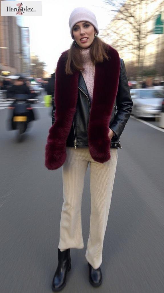 mix textures for winter