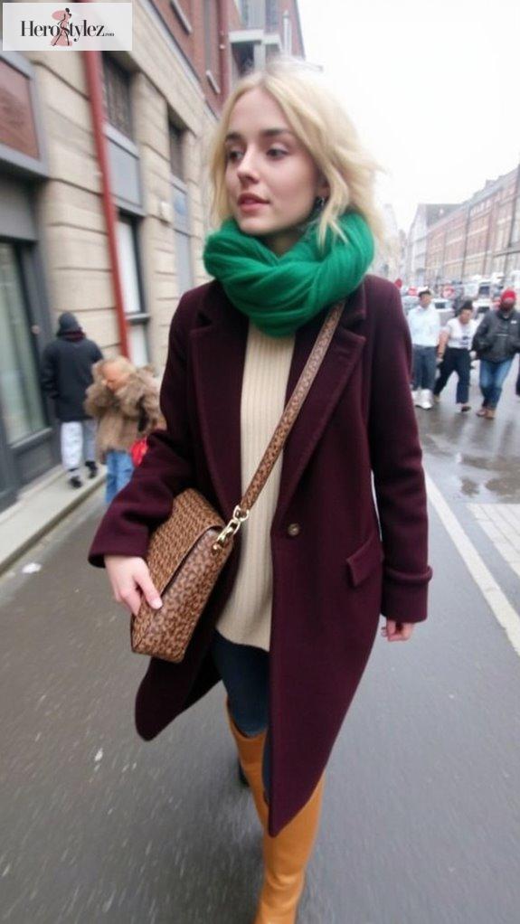 neutrals enhanced with vibrancy