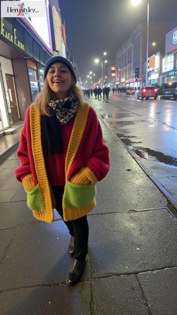 practical winter layering features