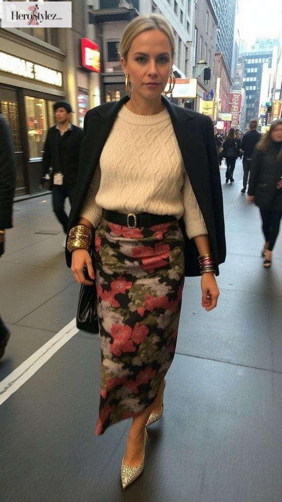 stylish oversized sweater ensembles