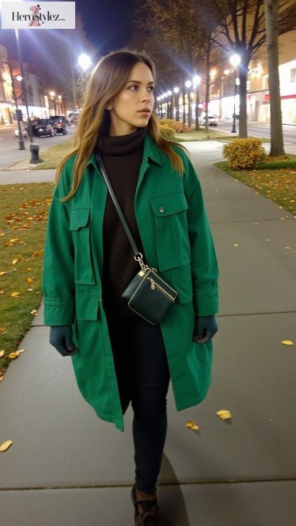 stylish utility winter coat