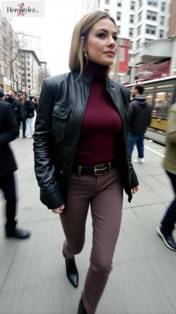 stylish winter outfit combination