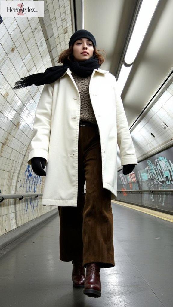 subway station streetstyle essentials