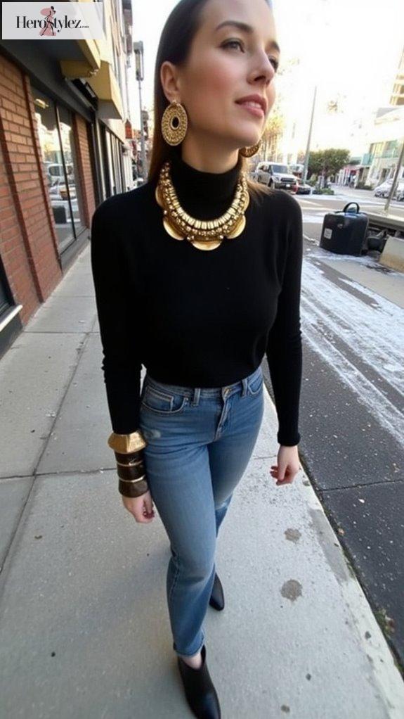 transformative chunky gold jewelry