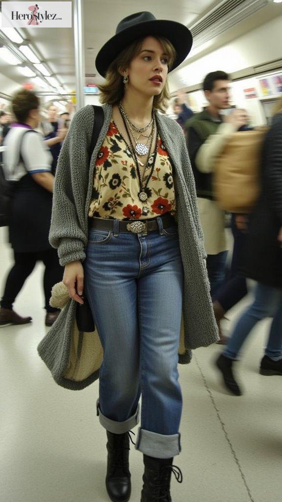urban boho subway style