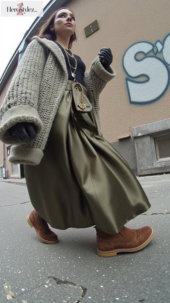 urban winter chic outfit