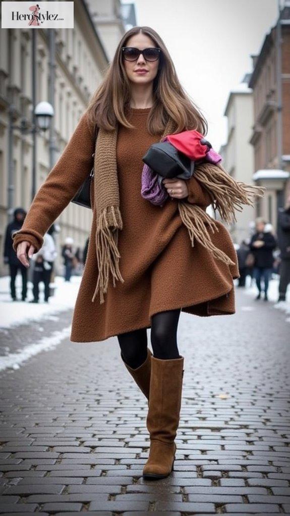 utilitarian knee high boots fashion