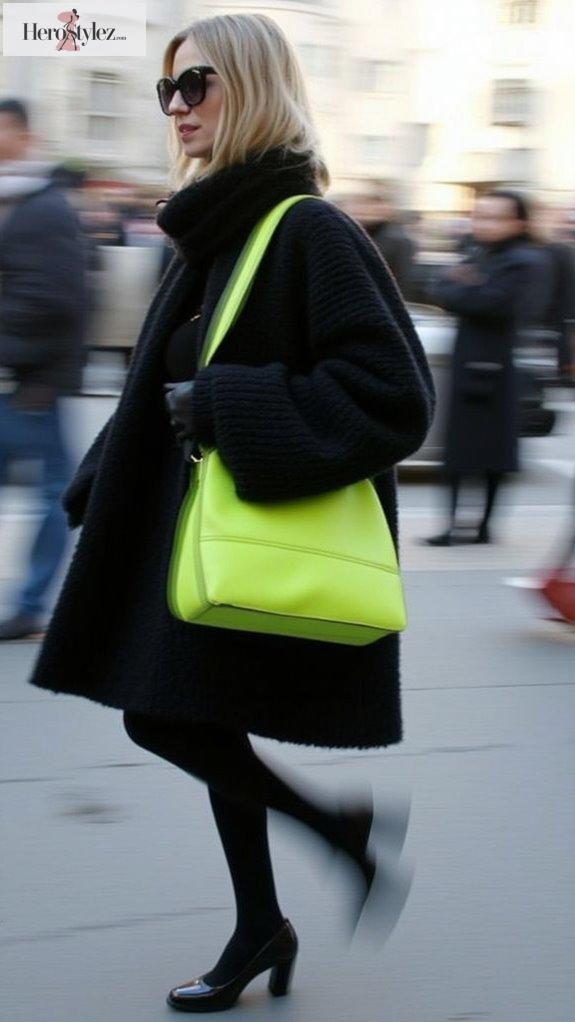 vibrant eco friendly shoulder bag