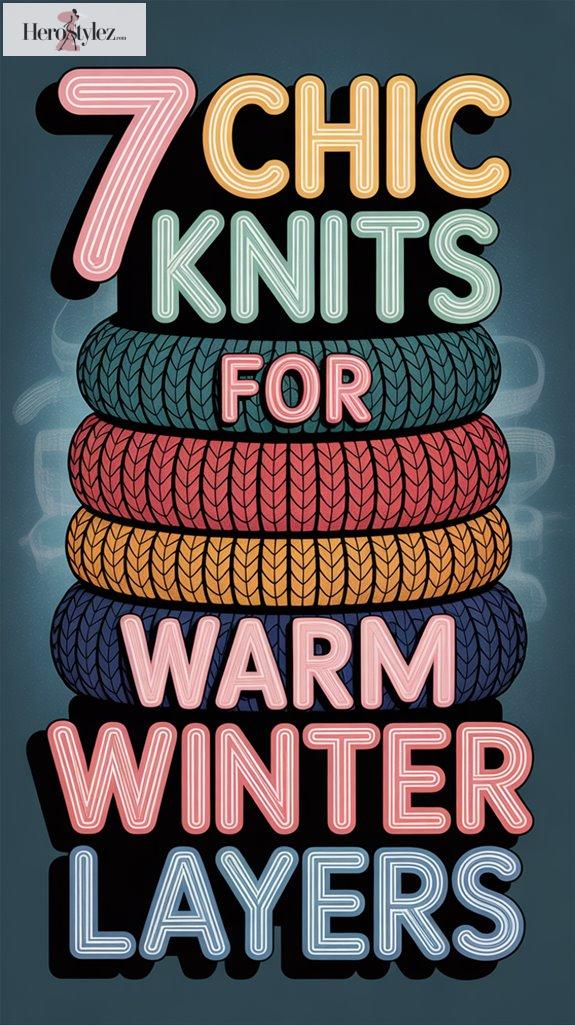 Statement Knits for Winter Layering