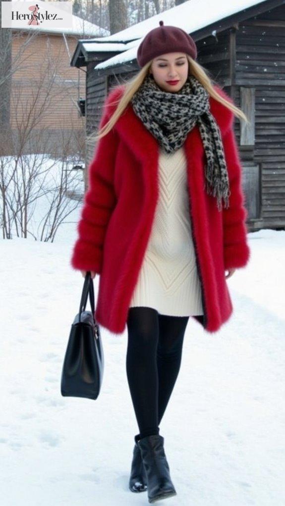 winter outfit ideas highlighted